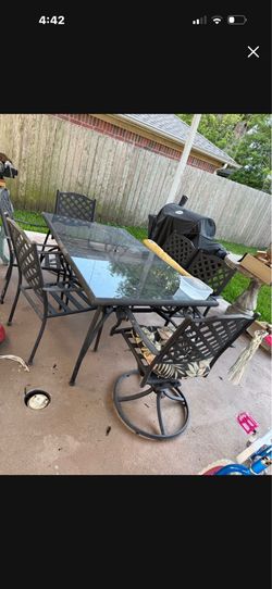 Mesa de patio