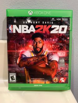 XBOX ONE NBA 2K20 ANTHONY DAVIS VIDEO GAME