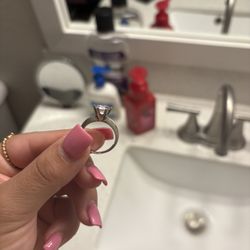 Silver ring size 7 