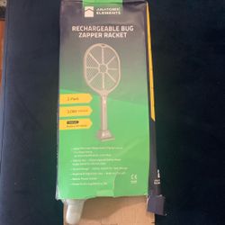 Rechargeable Bug Zaper Rackets