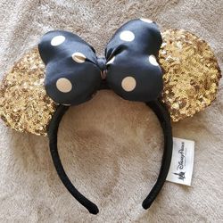 Disney Minnie Mouse Ears Headband Disneyland