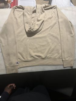 Biege Champion Hoodie 