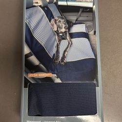 Kurgo Dog Bench Seat Cover “Nantucket Stripe” Style 