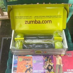 New In The Box Zumba Fitness Kit 