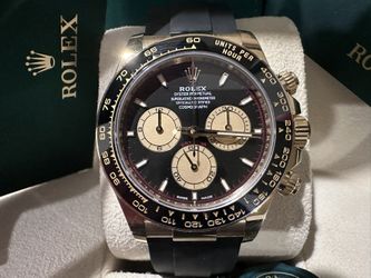 Brand New Rolex Daytona Oysterflex Yellow Gold Paul Newman Dial 126518LN 2024 Complete Set - AP. Cartier, Patek, 18k, 14k, Vacheron, 