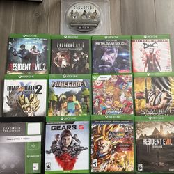 Xbox One S & 13 Games