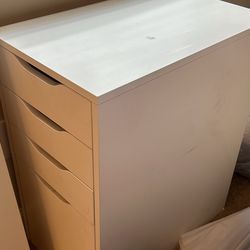 White Desk Drawer
