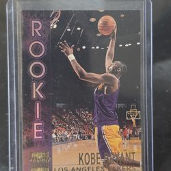1996 Topps Stadium Club Rookies Series 2 Kobe Bryant trading card #R9