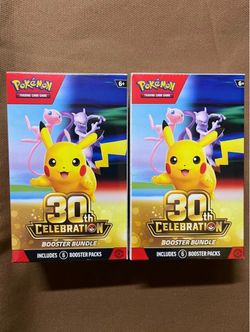 Pokemon 30th anniversary bundle NEW AND SEALED