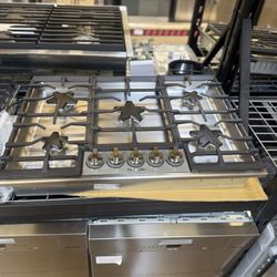 Thermador 30” gas cooktop
