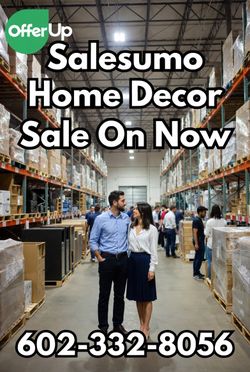 Home decor, liquidation sale