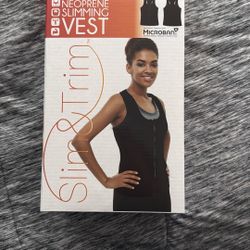 Neoprene Slimming Vest, Micro an Slim And Trim Size Small size S