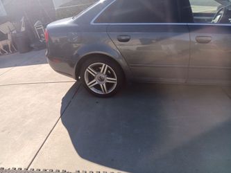 07 A4 Gray Audi Sedan