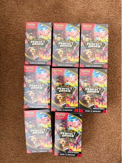 Pokémon Mega Evolution Perfect Order Booster Bundles – Sealed 6-Pack Boxes