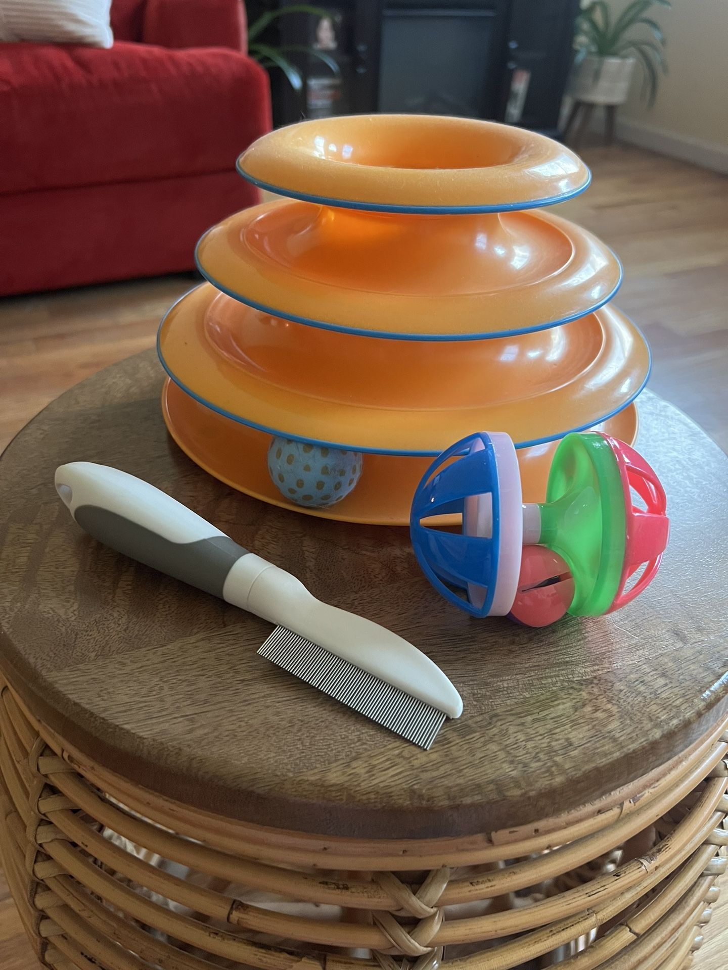 Cat Toys & Tick Comb