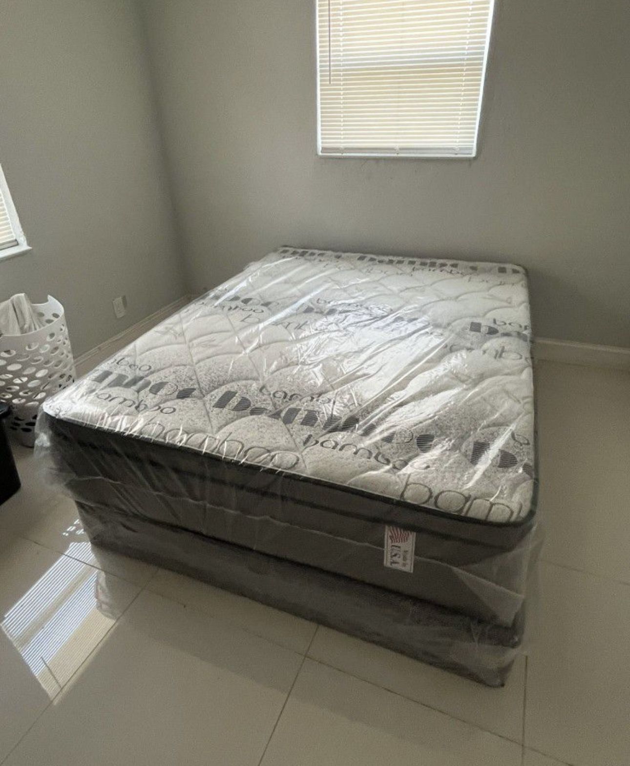 NEW MATTRESS QUEEN SIZE PILLOWTOP WITH BOX SPRING