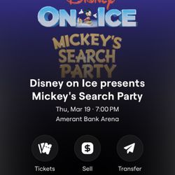 Disney On I've Tickets 