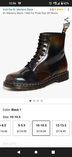 Dr Marten Rainbow For Pride Rub Off Boots