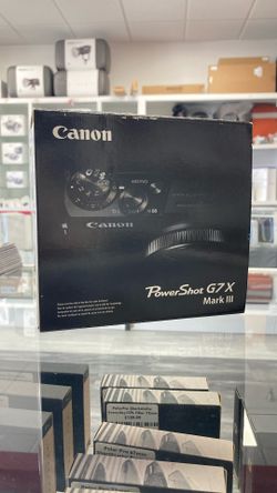 Canon PowerShot G7X Mark III