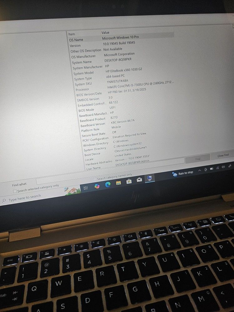 HP Elitebook x360 10.30 G2