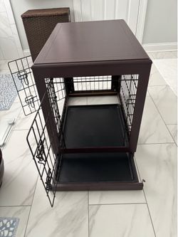 Dog Cages - used as end tables