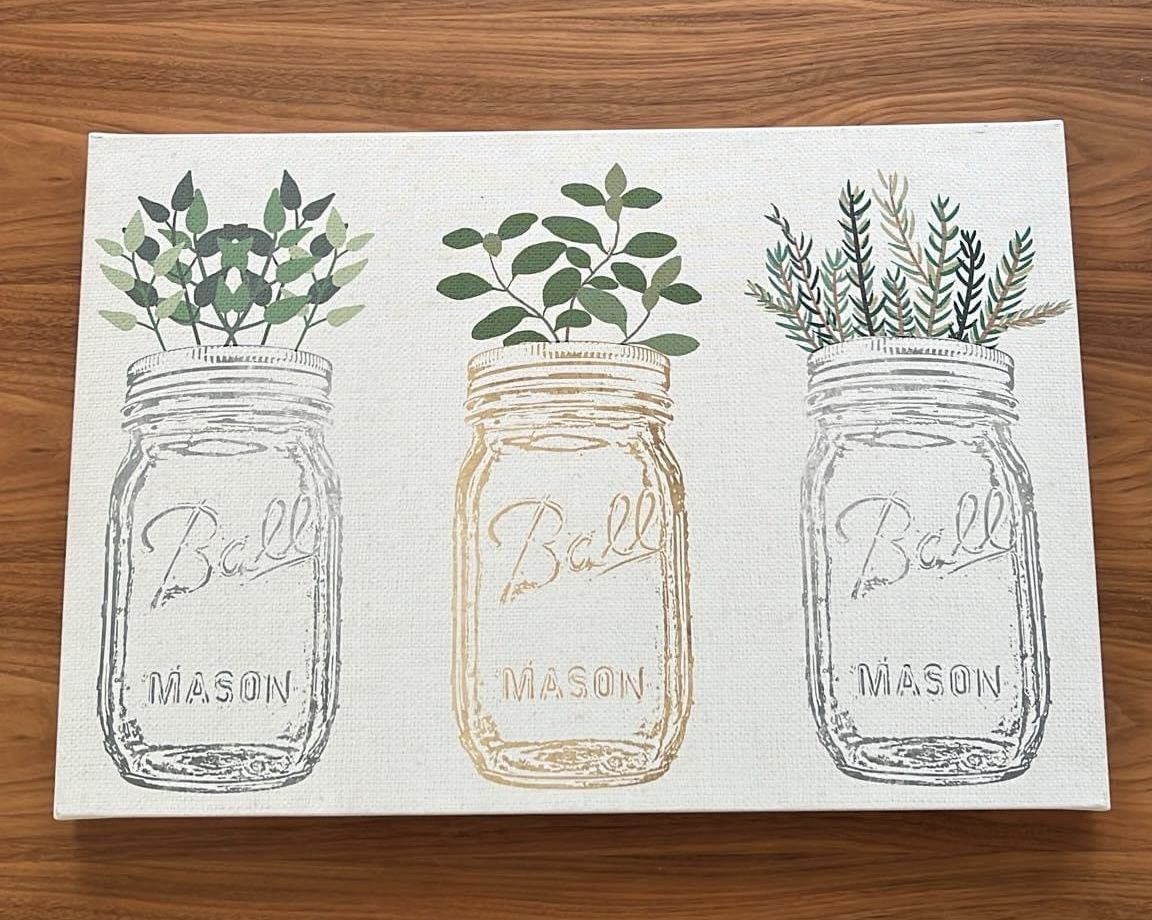 Mason Jar Canvas