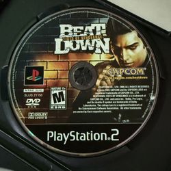 PS2 Beatdown Fist of Vengeance (Disc Only)