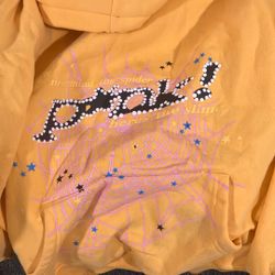 Yellow Spider Hoodie
