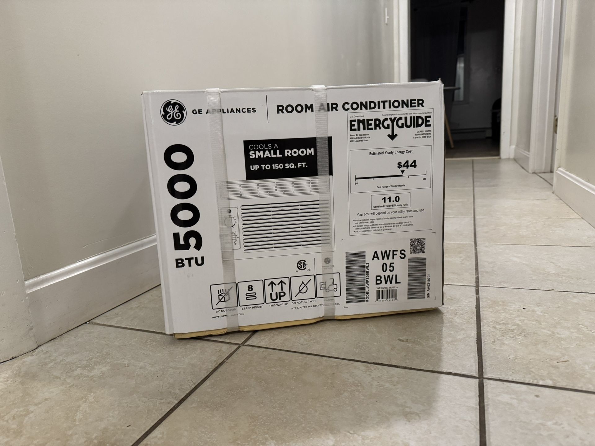GE Room Air Conditioner 5000BTU