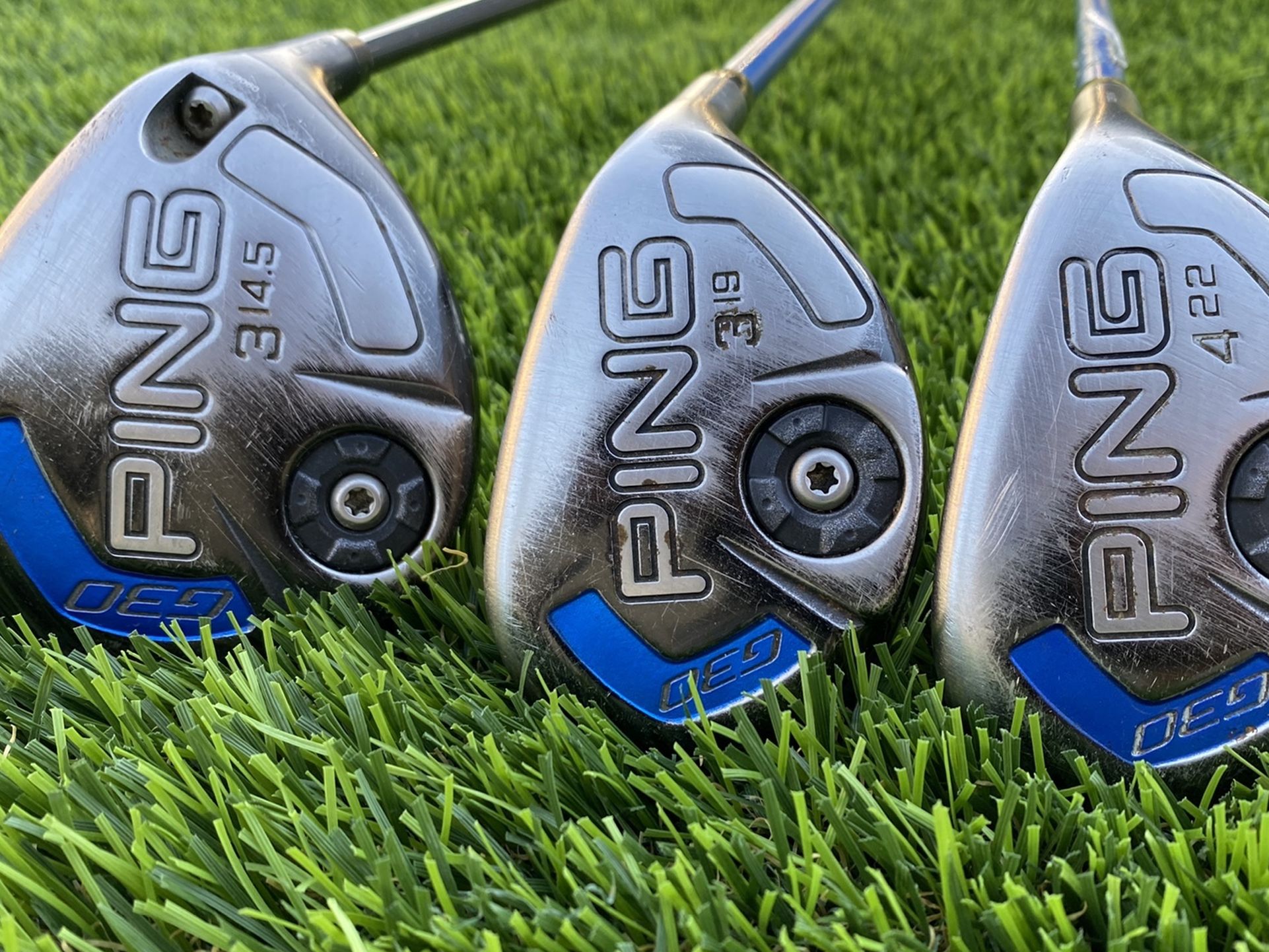 PING G30 Hybrid (3,4) & Wood (3) Set | Right Handed | SR Flex | Golf