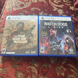 2 Games for PS5 (40 dollars for the 2) 