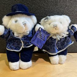 Millennium Teddy Bears Collectables (pair)