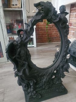 Vintage Mirror With Lights
