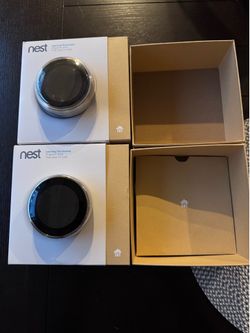 Nest Gen 3 learning thermostat pair