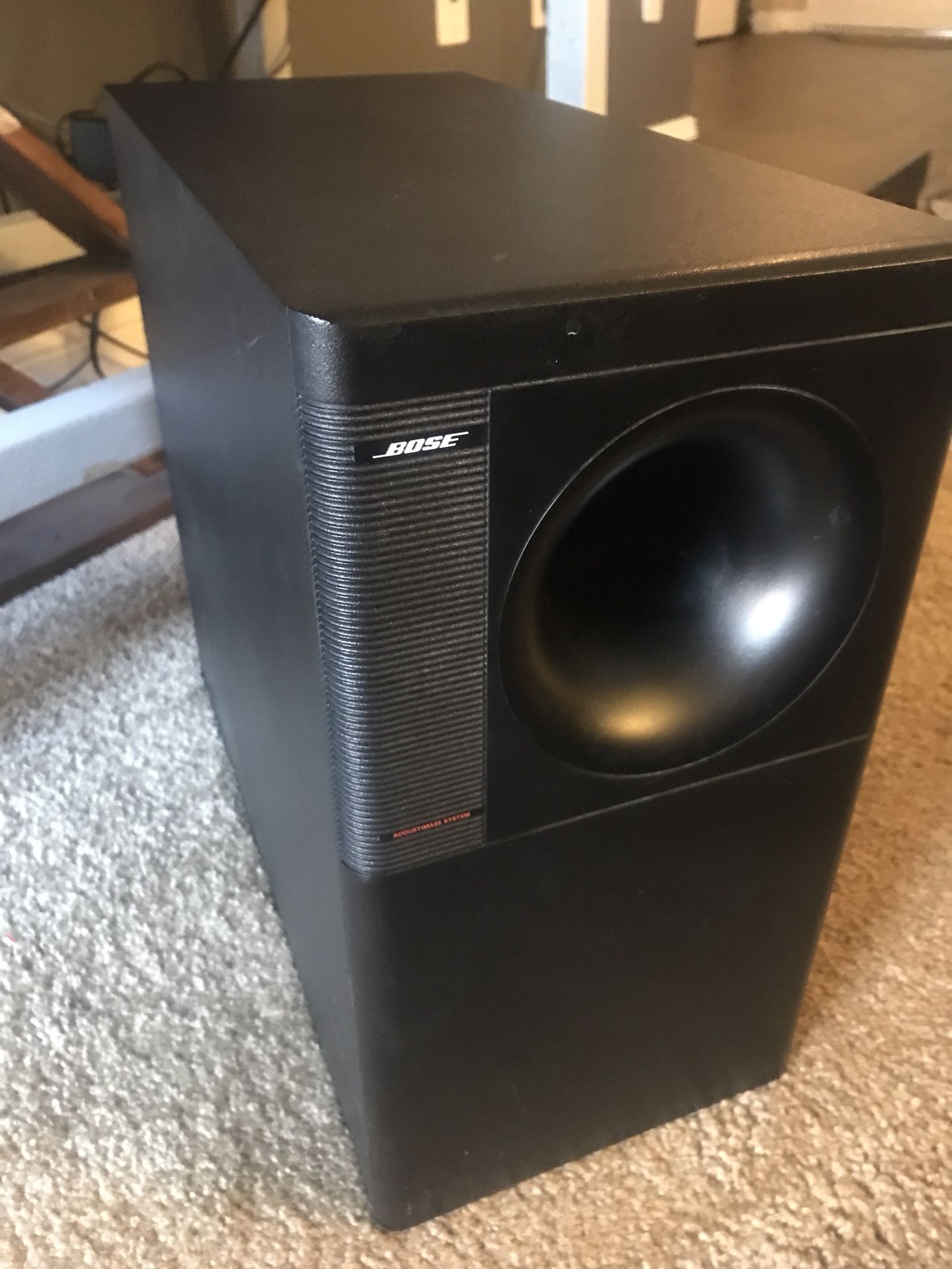 bose acoustimass 6 series ii home theater speaker system ser no