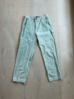 Cotton On Pigment Dyed Mint Green Cargo Pants  Size 30 SEND OFFERS!