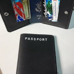 Passport And Credit Cards Wallet Made In USA