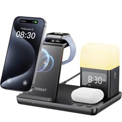 6 in 1 Wireless Charging Station