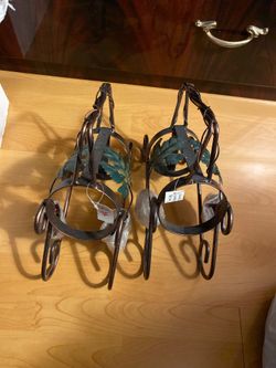 Christmas wine holder
