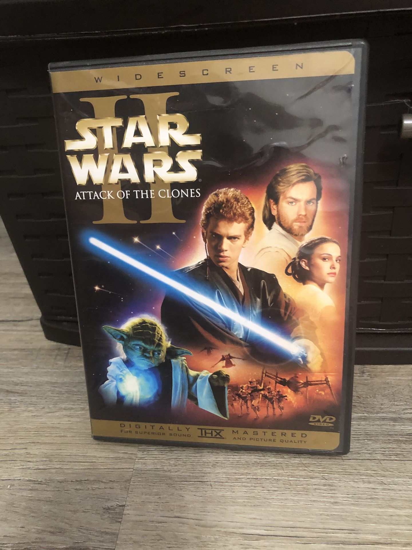Star Wars Attack Of The Clones DVD