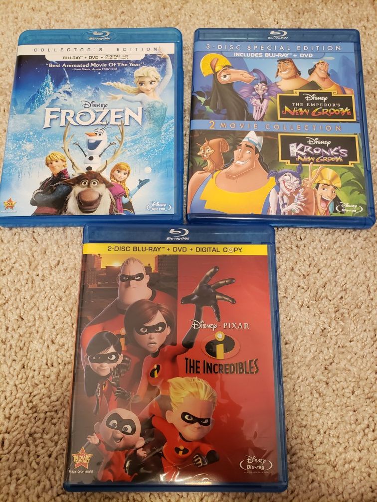 Disney DVD's only