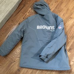 Authentic Browns Team Coat