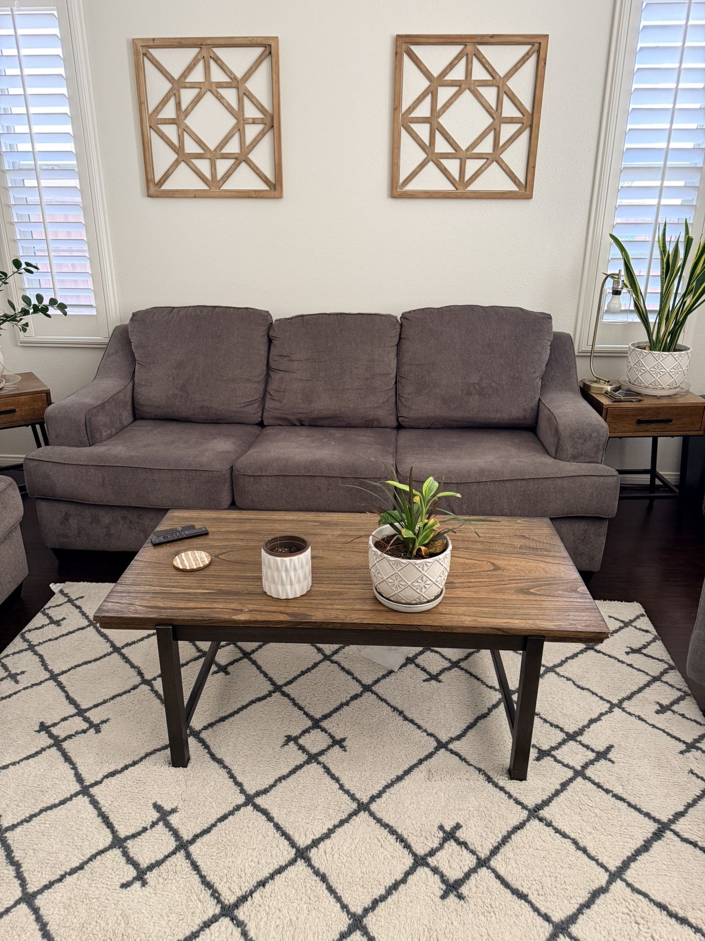 Free!!! Sleeper Sofa And Love Seat Including Coffee Table