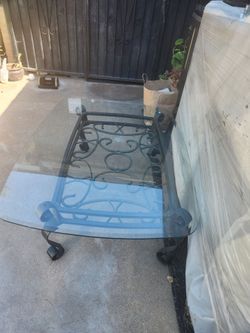 Glass table