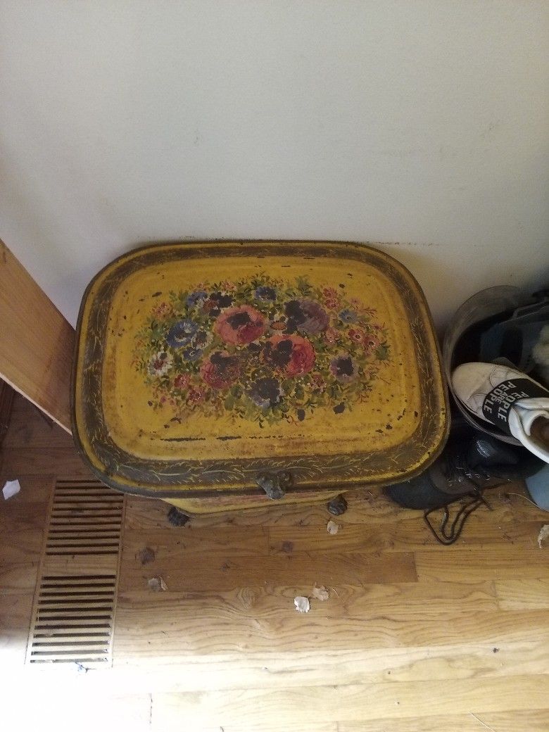 Antique Firewood Box