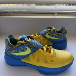 Nike Zoom KD 4 Basketball Shoes FZ5916-400 Scoring Title Mens Size 10.5