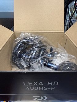 Daiwa Lexa HD 400HS-P.  New in Box