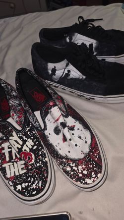 2021 vans horror collection "THE EXORCIST" AND "FRIDAY THE 13TH"