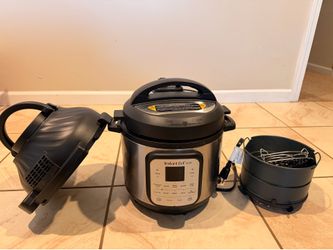 Instant Pot Duo Crisp 11 in 1 Air Fryer and Electric Pressure Cooker Combo (6qts)