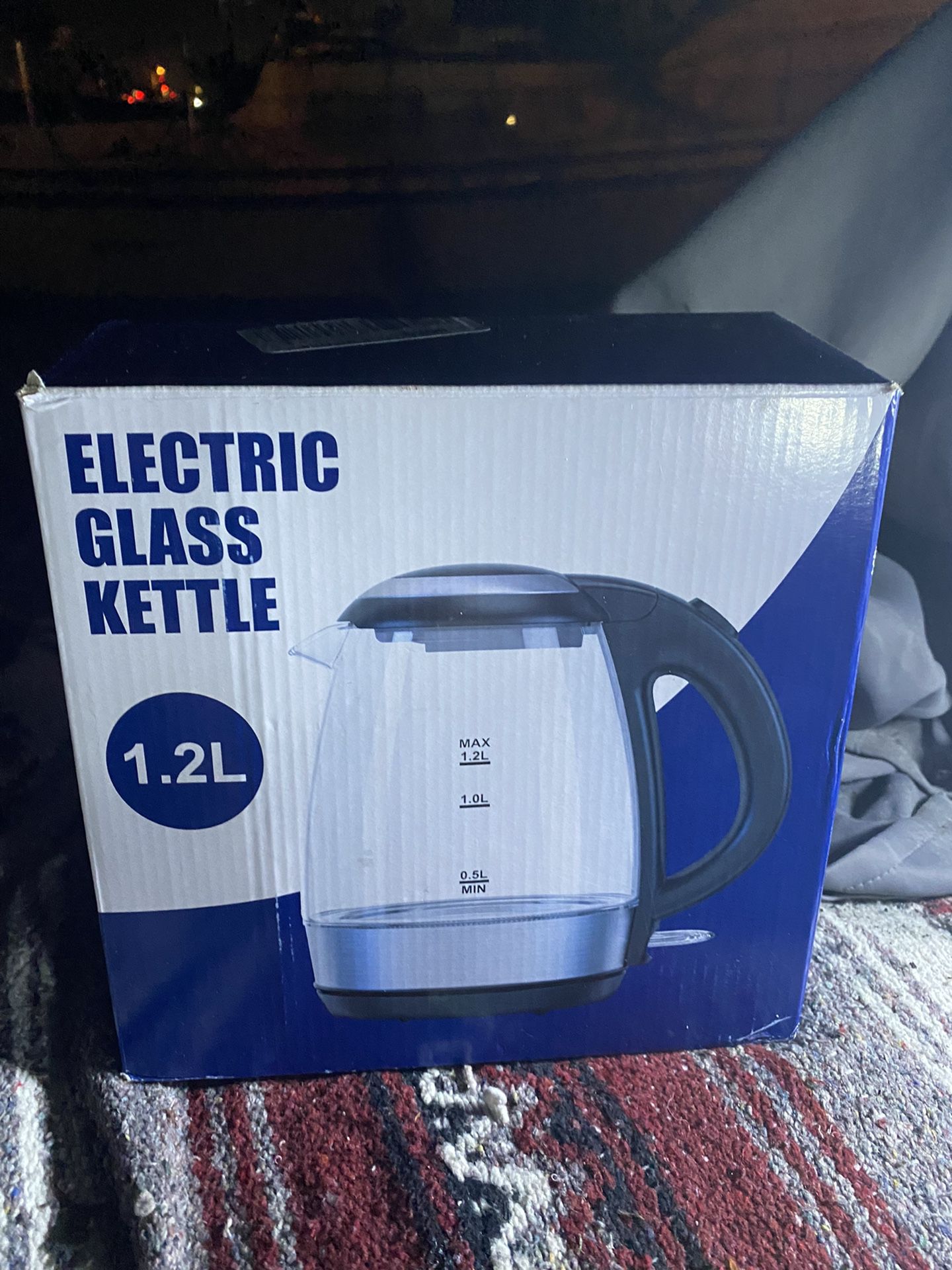 * SALE * 1/2 OFF * Everything Must Go!! Electric Glass Kettle 